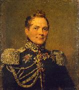 George Dawe Portrait of Karl Wilhelm von Toll oil